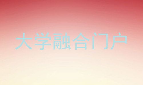 大学融合门户
