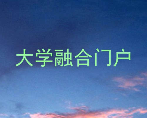 大学融合门户