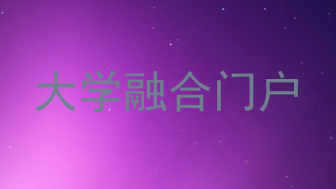 大学融合门户