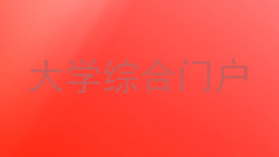 大学综合门户