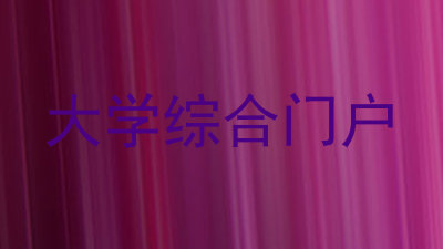 大学综合门户
