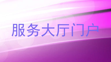 服务大厅门户