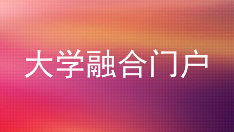 大学融合门户