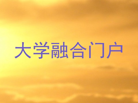 大学融合门户