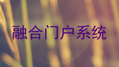 融合门户系统