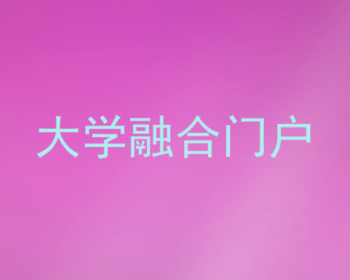 大学融合门户