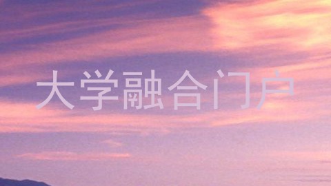 大学融合门户