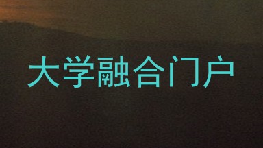 大学融合门户