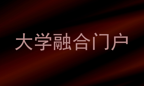大学融合门户
