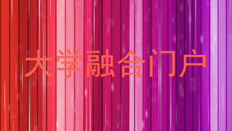 大学融合门户