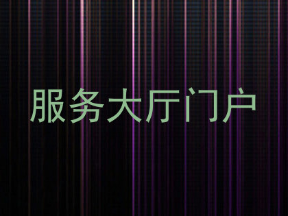 服务大厅门户