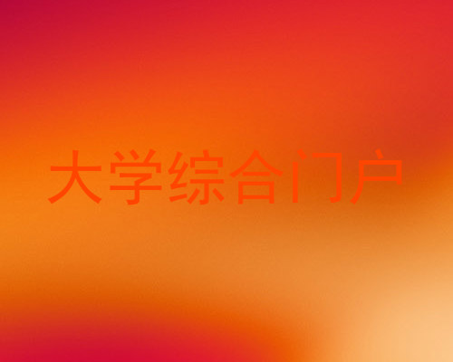 大学综合门户