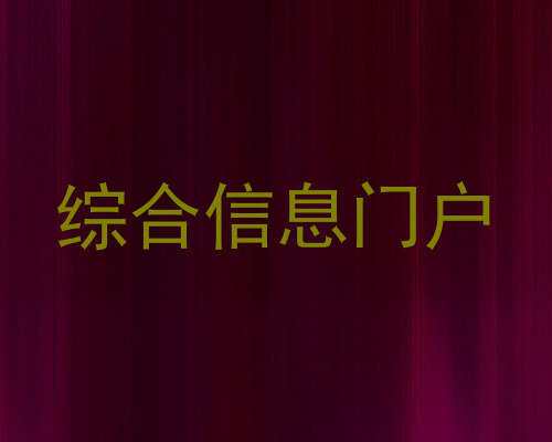 综合信息门户