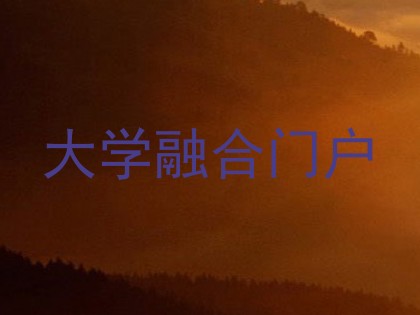 大学融合门户