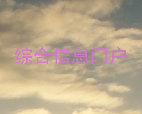 综合信息门户