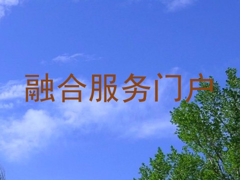 融合服务门户
