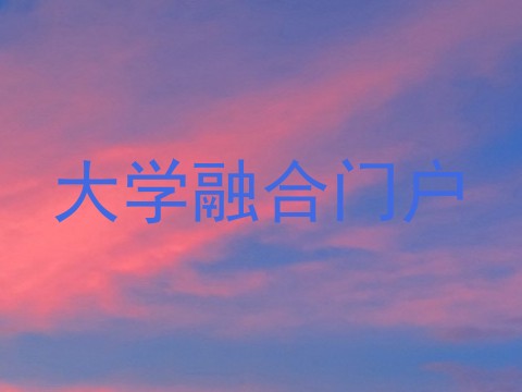大学融合门户