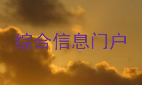 综合信息门户