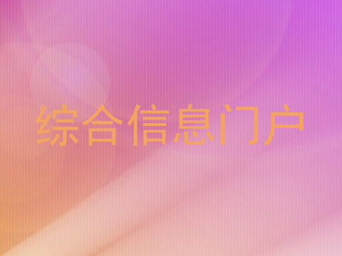 综合信息门户