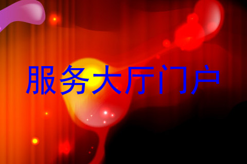服务大厅门户