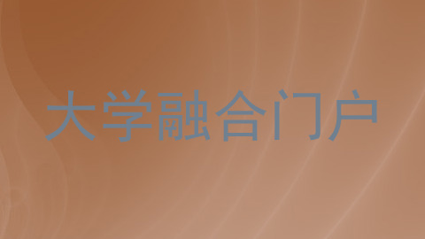 大学融合门户