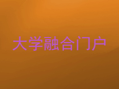 大学融合门户