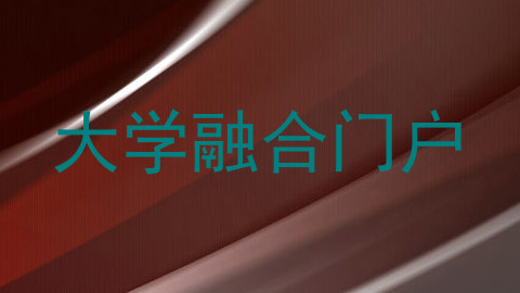 大学融合门户
