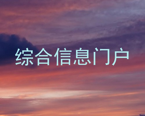 综合信息门户