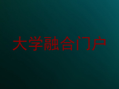 大学融合门户