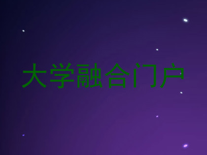 大学融合门户