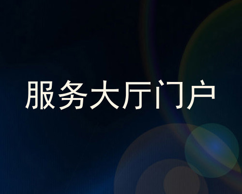 服务大厅门户