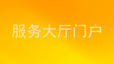 服务大厅门户