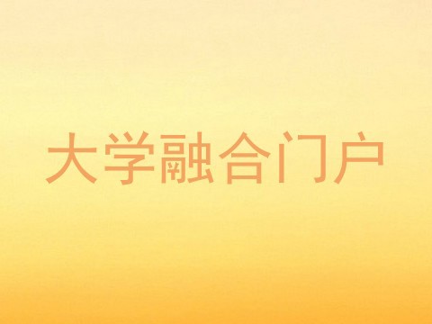 大学融合门户