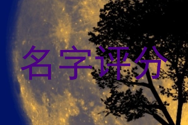 名字评分