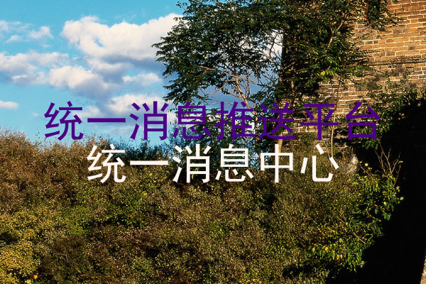 统一消息推送平台|统一消息中心