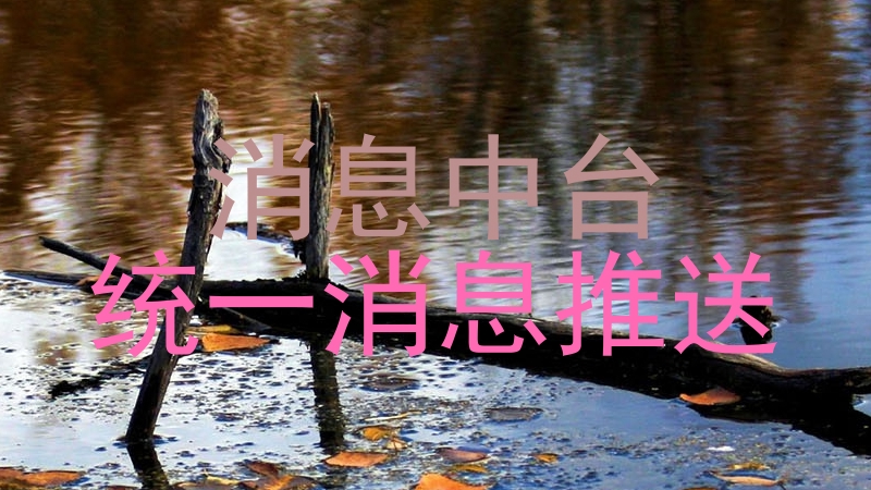 消息中台|统一消息推送