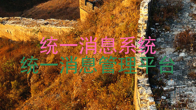 统一消息系统|统一消息管理平台