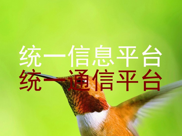 统一信息平台|统一通信平台