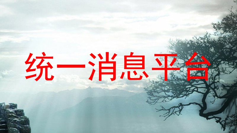 统一消息平台