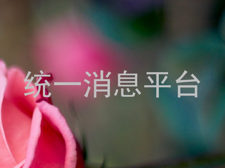 统一消息平台