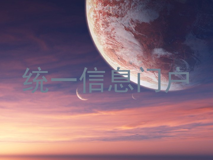 统一信息门户