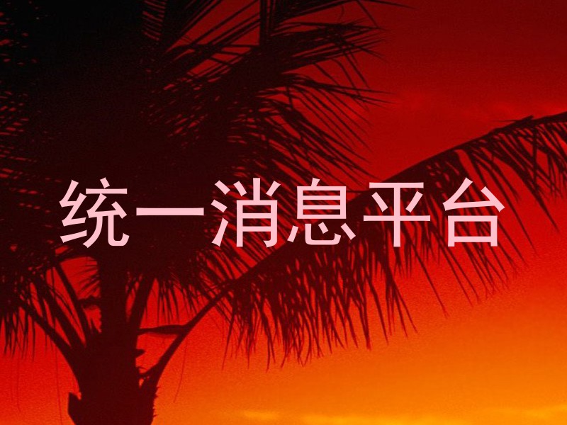 统一消息平台