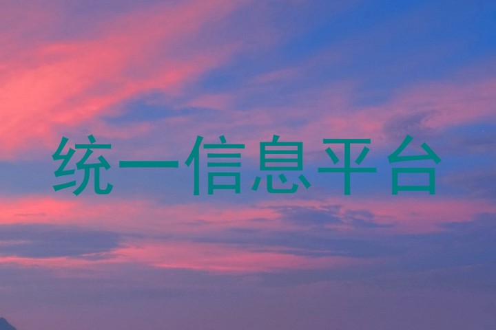 统一信息平台