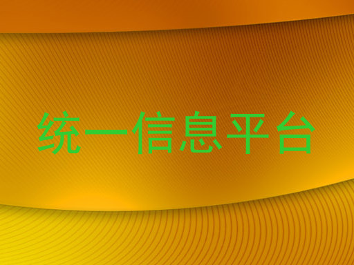 统一信息平台