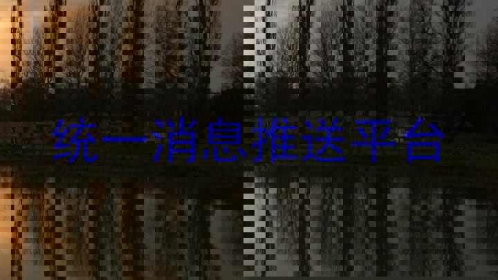 统一消息推送平台