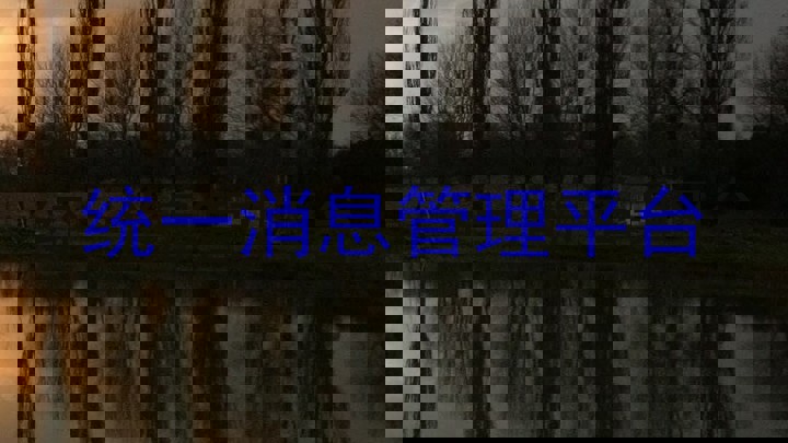 统一消息管理平台