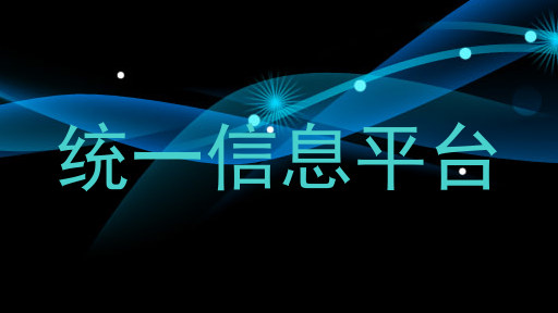 统一信息平台