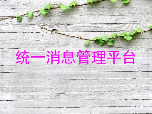 统一消息管理平台