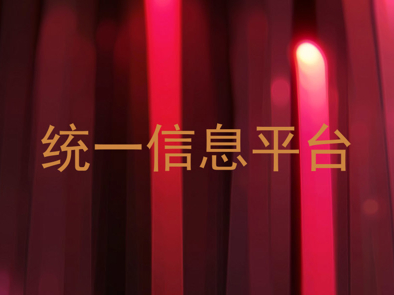 统一信息平台