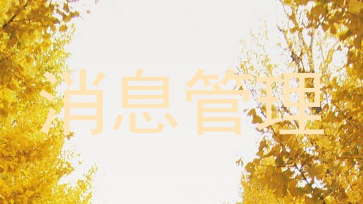 消息管理